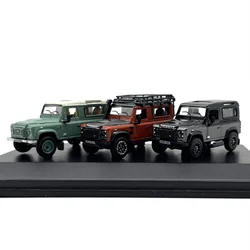 1:76 scala pressofuso lega Land Rover Defende fuoristrada modello di veicolo giocattolo classico adulto regalo da collezione Souvenir Display statico