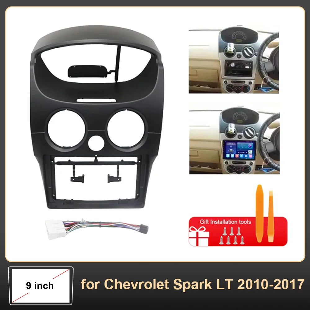 

9 Inch Android Radio Dash Kit for Chevrolet Spark LT 2010-2017 CANBUS Fascia Frame