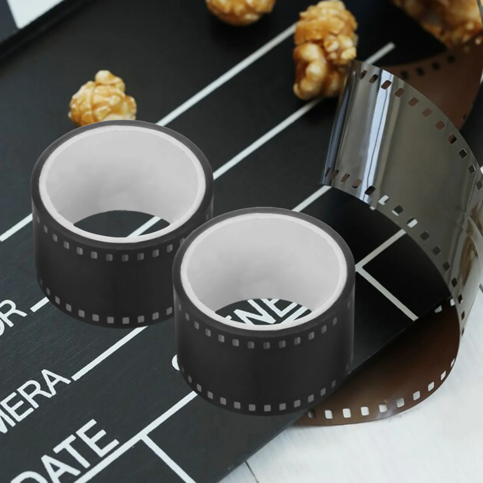 

2 Rolls Vintage Decorative Diy Tape Rolls Craft Scrapbook Adhesive DIY Craft Tape For Scrapbooking Use Removable Compact
