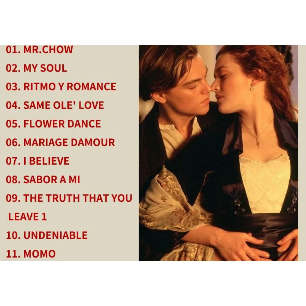 CD Mobil Romantis - Musik Instrumental Barat Klasik |   Suara Tanpa Hilang & Tekstur Vinyl |   Disk Musik Otomotif Berkualitas Tinggi