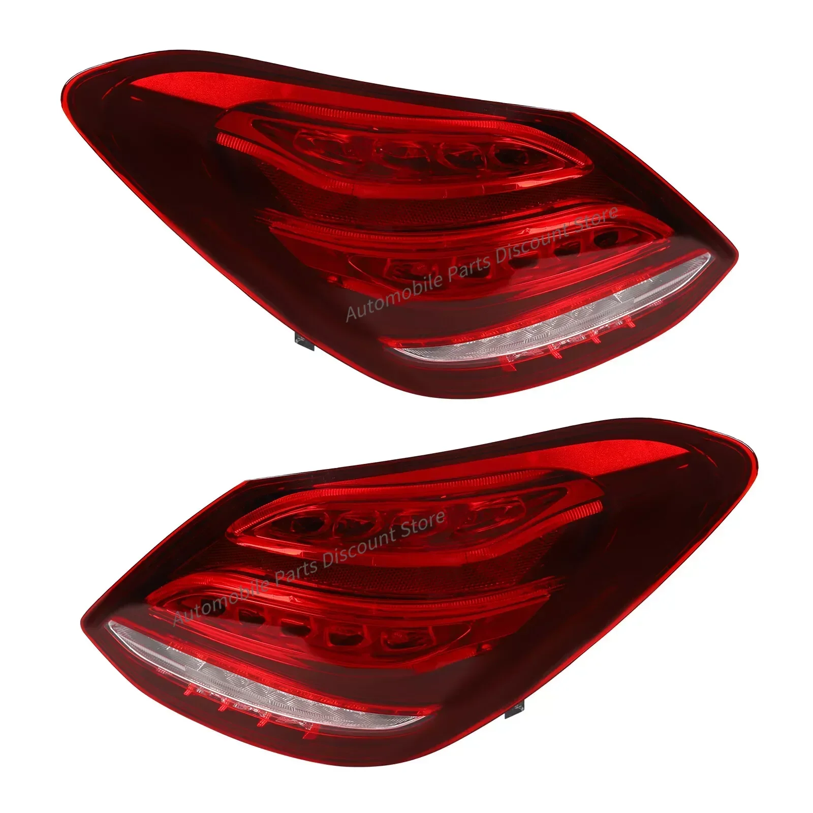 for 2015-2018 W205 Mercedes Benz C180 C200 C250 C260/300/350/400 C450 C43 C63 AMG LED Taillight Rear Light 2059060357 2049060457