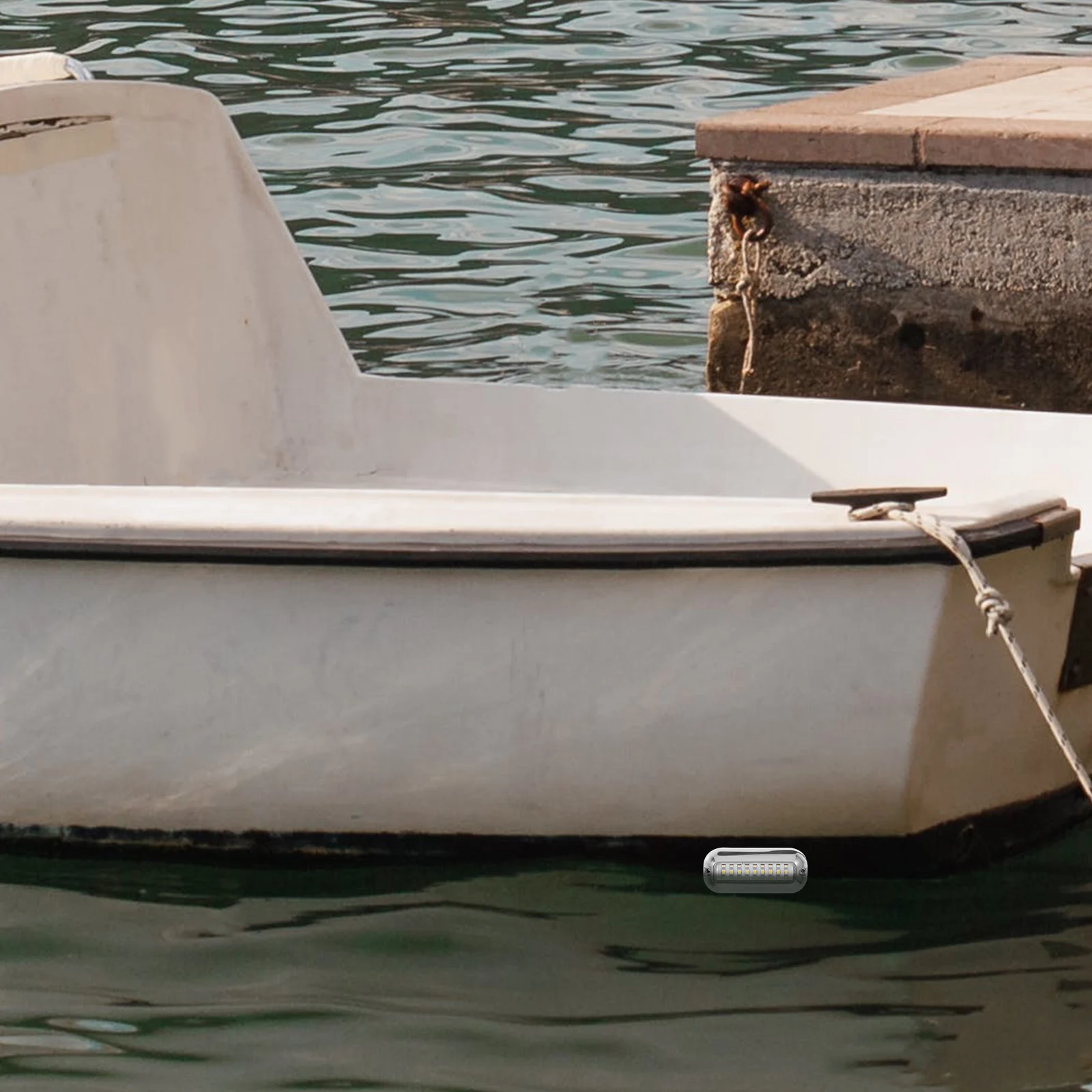 

Boat LED Underwater Lights Stainless Steel 27 LED Wide Angle Shockproof Marine Navigation Boat Light