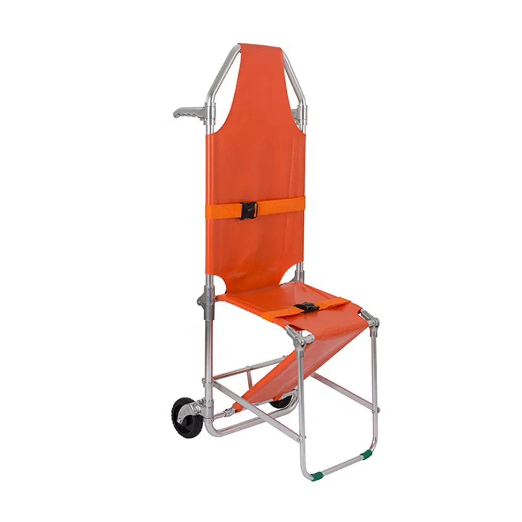 Chinese Manufacturer Clinic Medical Hospital Patient Transport Folding Ambulance Stretcher Chair