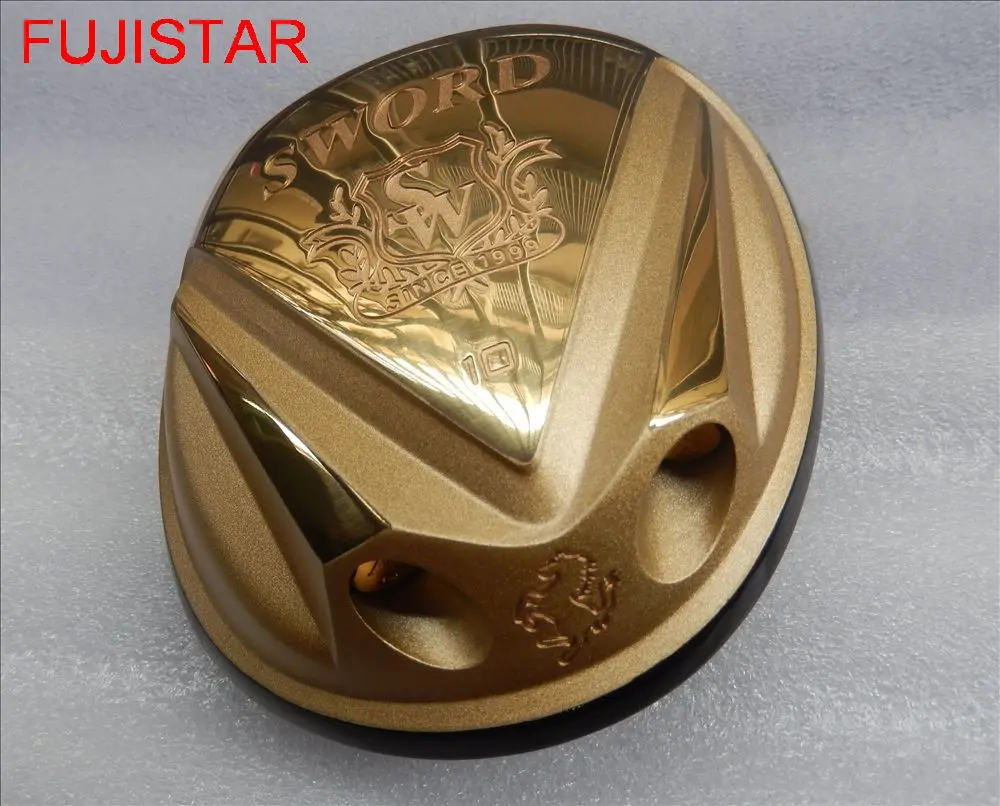 FUJISTAR SWO RD Titanium material golf driver golf head 10，11deg loft 196+/-2 gms