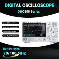 RIGOL DHO802/DHO804/DHO812/DHO814 Digital Oscilloscopes Portable,70-100MHz,1.25G Sa/s, type-c Power Supply,