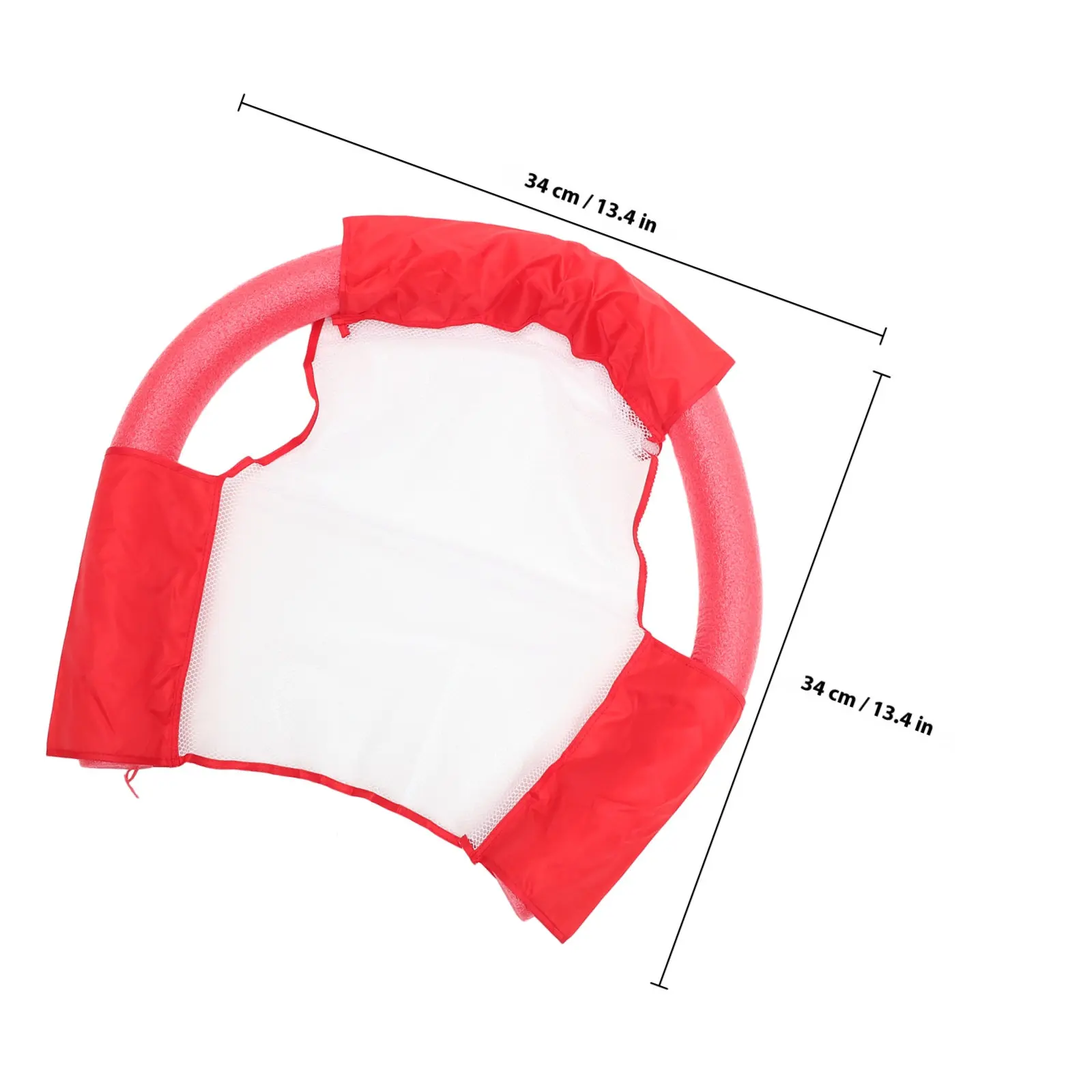 เก้าอี้ตาข่ายลอยน้ำสำหรับผู้เรียนว่ายน้ำ เก้าอี้ตาข่ายลอยน้ำแบบพกพาสำหรับงานปาร์ตี้ริมสระน้ำในฤดูร้อน แข็งแรง ทนทาน รับน้ำหนักได้ดี