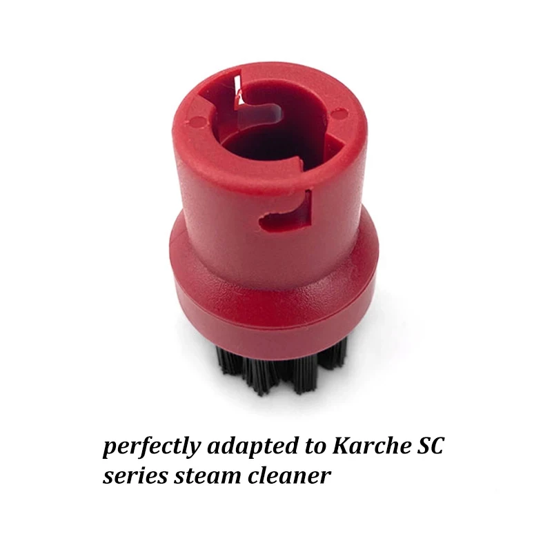 Spazzola per la pulizia a vapore per Karcher SC1 SC2 SC3 SC4 SC5 SC7 CTK10 accessori testa dell'ugello per irrigatore rotonda di ricambio