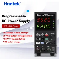 Hantek HDP135V6S Four digit digital DC stabilized power supply 35V6A USB communication PC  with low ripple and low noise