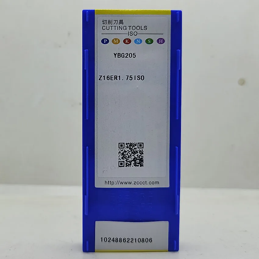 

Z16ER1.5ISO YBG205/Z16ER1.75ISO YBG205/Z16IR1.5ISO YBG205/Z16IR1.75ISO YBG205 ZCC.CT CNC blade carbide inserts Thread inserts