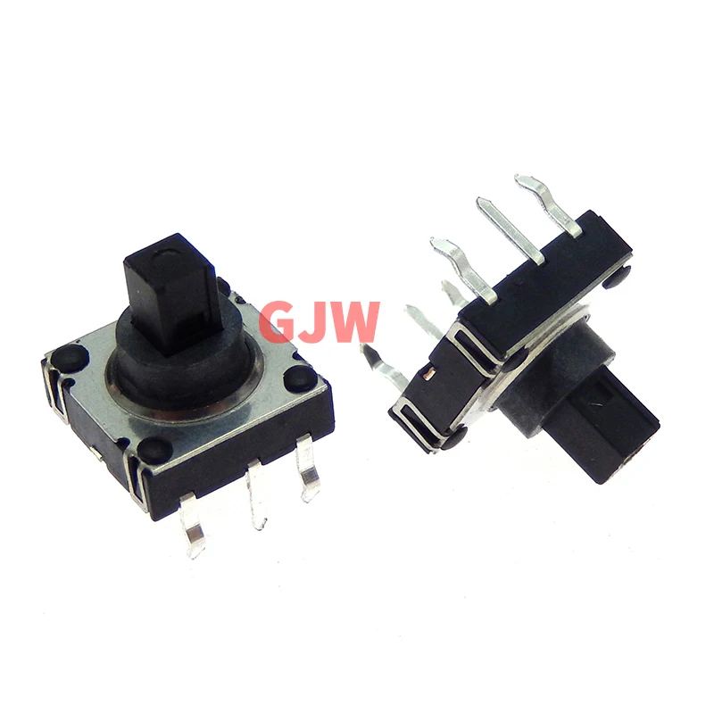 5 Pcs 10x10x10MM Tact Switch 4 Direction & Center Push 5 Way Tactile Snap In Vertical PCB Navigation Multifunction 10x10