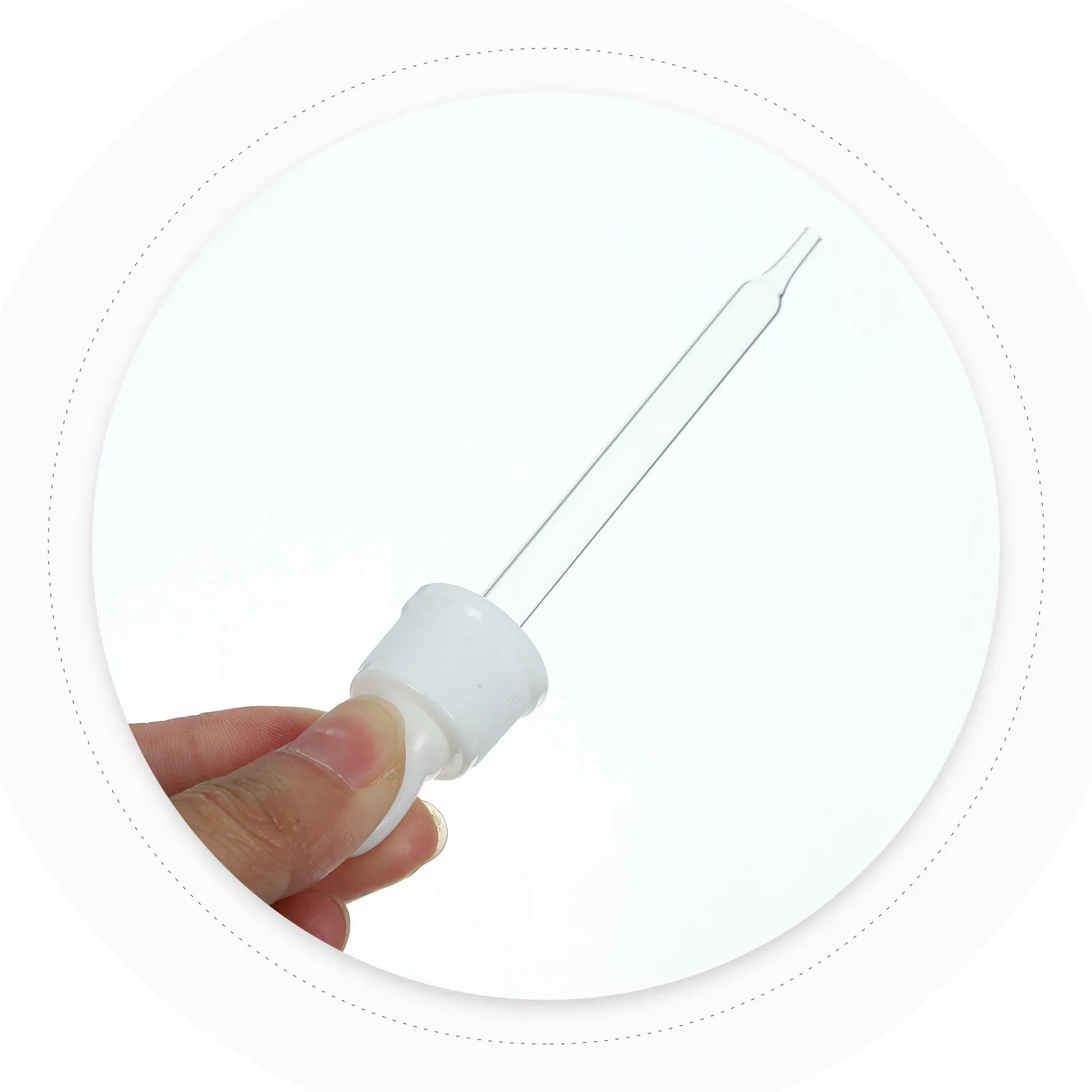 6Pcs Glass Droppers Silicone Caps Liquid Pipettes Dropper for Soda Making Drink Ice Cube Bubble Extraction Bar Kitchen