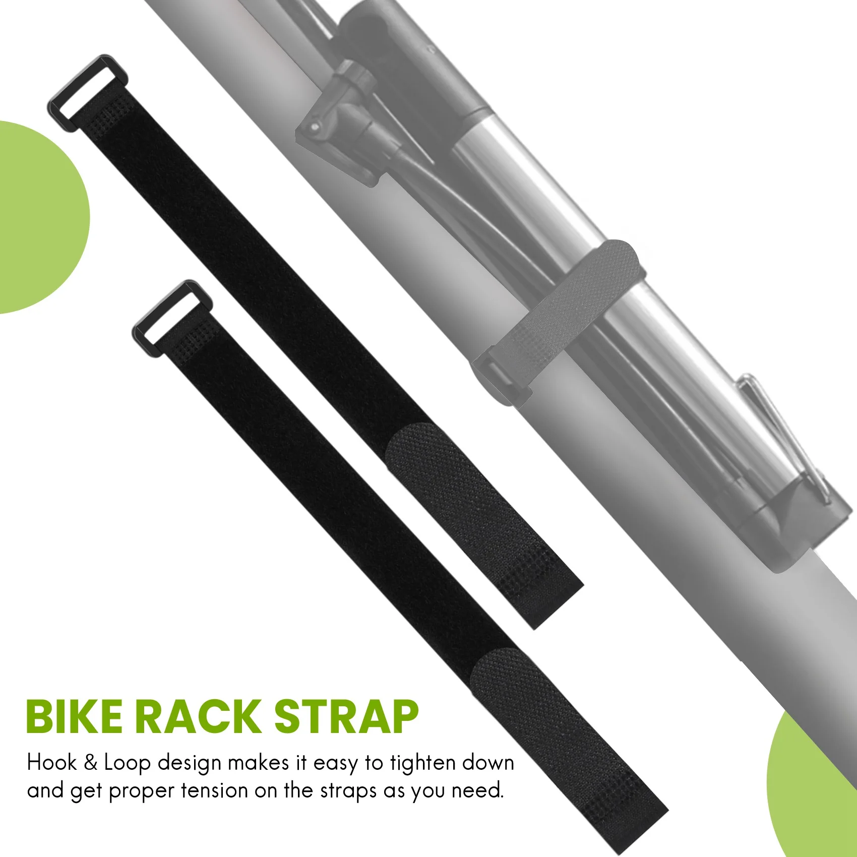 10 ชิ้น/แพ็คสายรัดจักรยานจักรยานขนส่งล้อ Rack Stabilizer สายรัดยึดเทปแถบ Webbing,30 ซม.