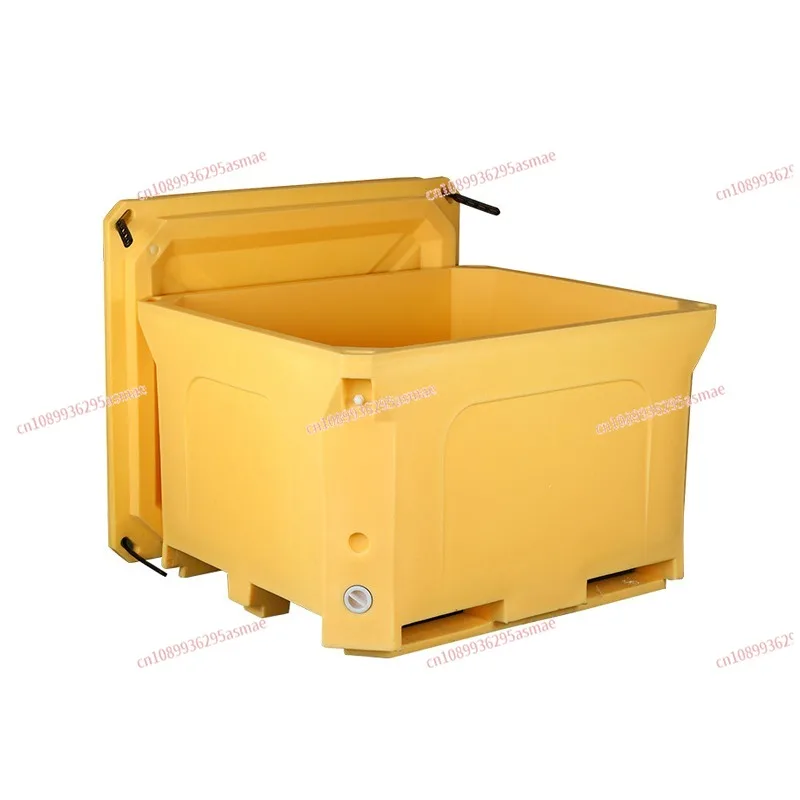 300/660L oversized fish and shrimp aquatic products rotational molding refrigerator insulation bucket logistics transportation