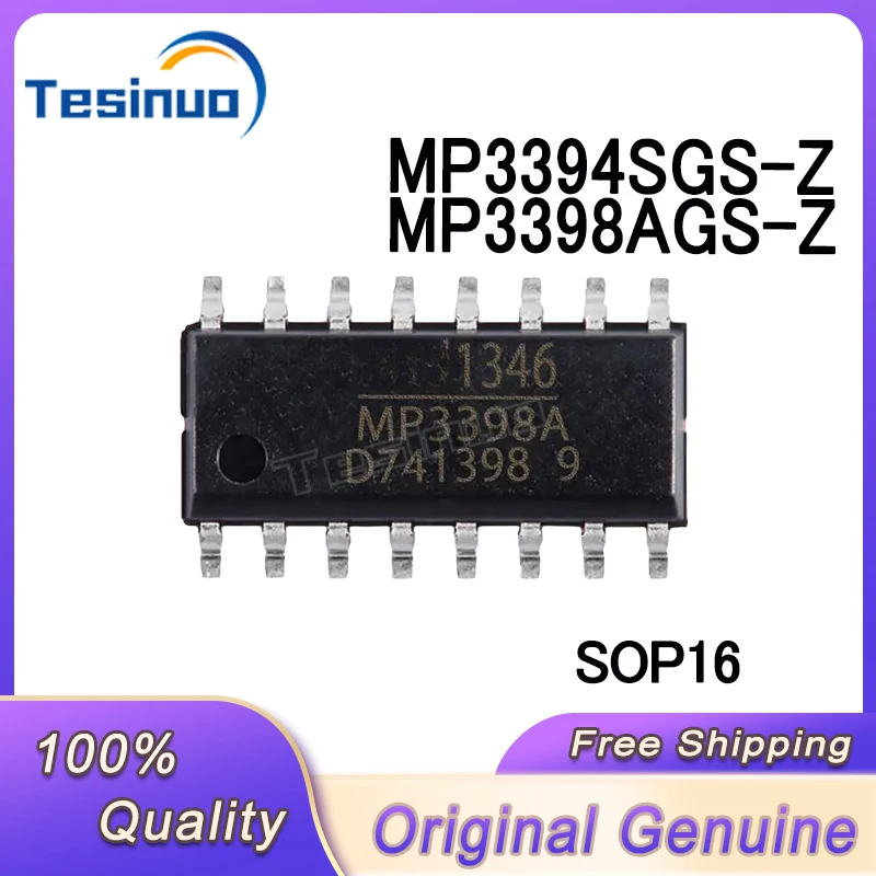 5/PCS New Original MP3398AGS-Z MP3398A MP3394SGS-Z MP3394S SOP16 Liquid crystal power chip In Stock