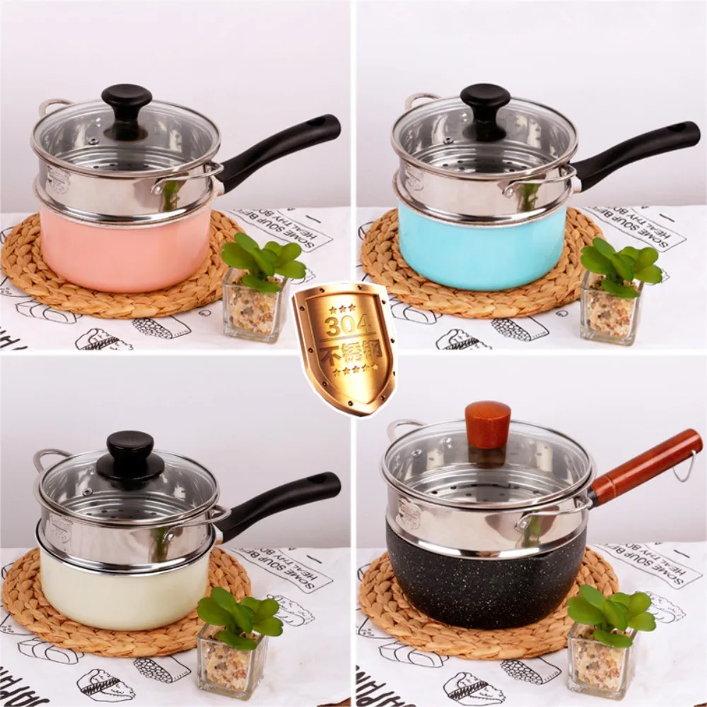 

304 Stainless Steel Steamer Basket Thickened Thicken Strainer Pot Steaming Grid Safe Material 16-32cm Drain Basket Kitchen Use