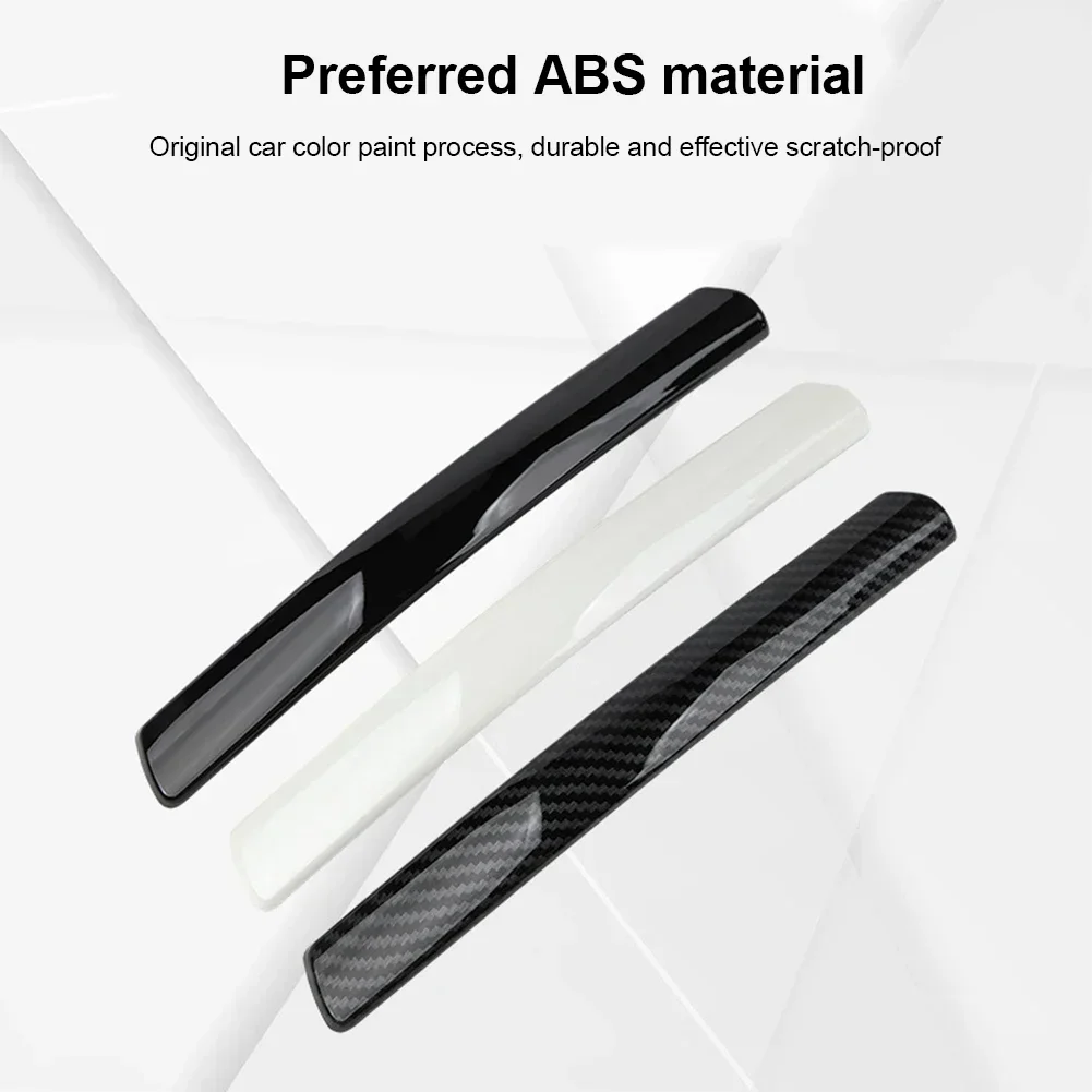 2PCS Car Rearview Mirror Protector Edge Protection Buffer Trim Strip Mirror Anti-collision Strip for Tesla Model 3 Highland Y