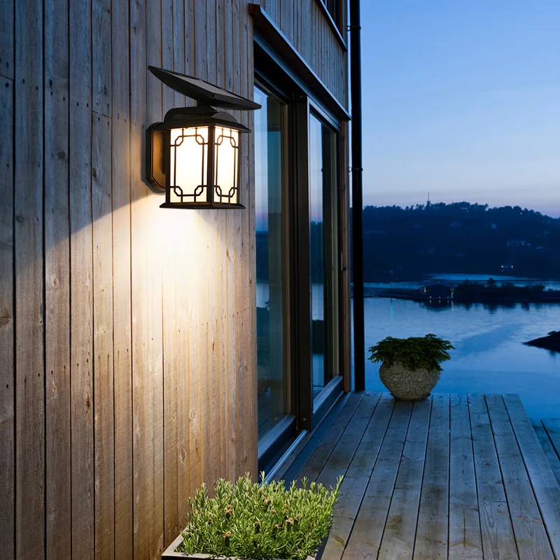 

Compound Solar Garden Wall Lights Contemporary Outdoor Led Wall Lights Home Nordic Square Wall Lights Indoor Modern