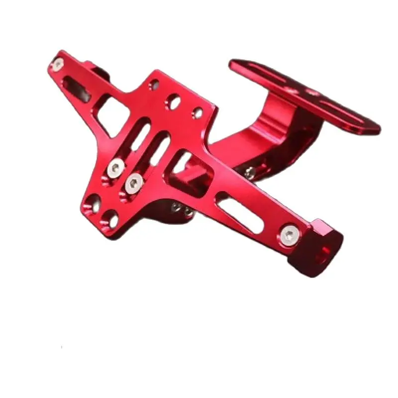 For Honda SUZUKI Kawasaki MT07 MT09 MT10 R1 Motorcycle Rear License Plate Mount Holder Turn Signal Lights Aluminum Alloy Bracket - view 2