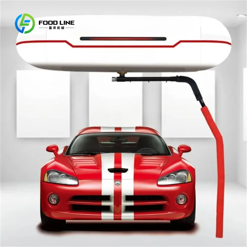 Customized Touchless Automatic Car Wash Machine Car Wash+Care Function Stainless Steel Electric Foaming Technology