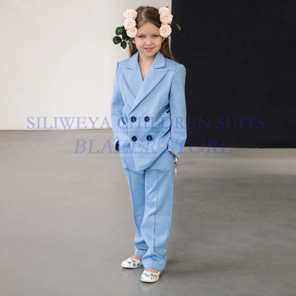 mode-enfants-vetements-filles-costumes-double-boutonnage-pic-revers-coupe-ajustee-2-pieces-veste-pantalon-haute-qualite-couleur-unie-ensembles