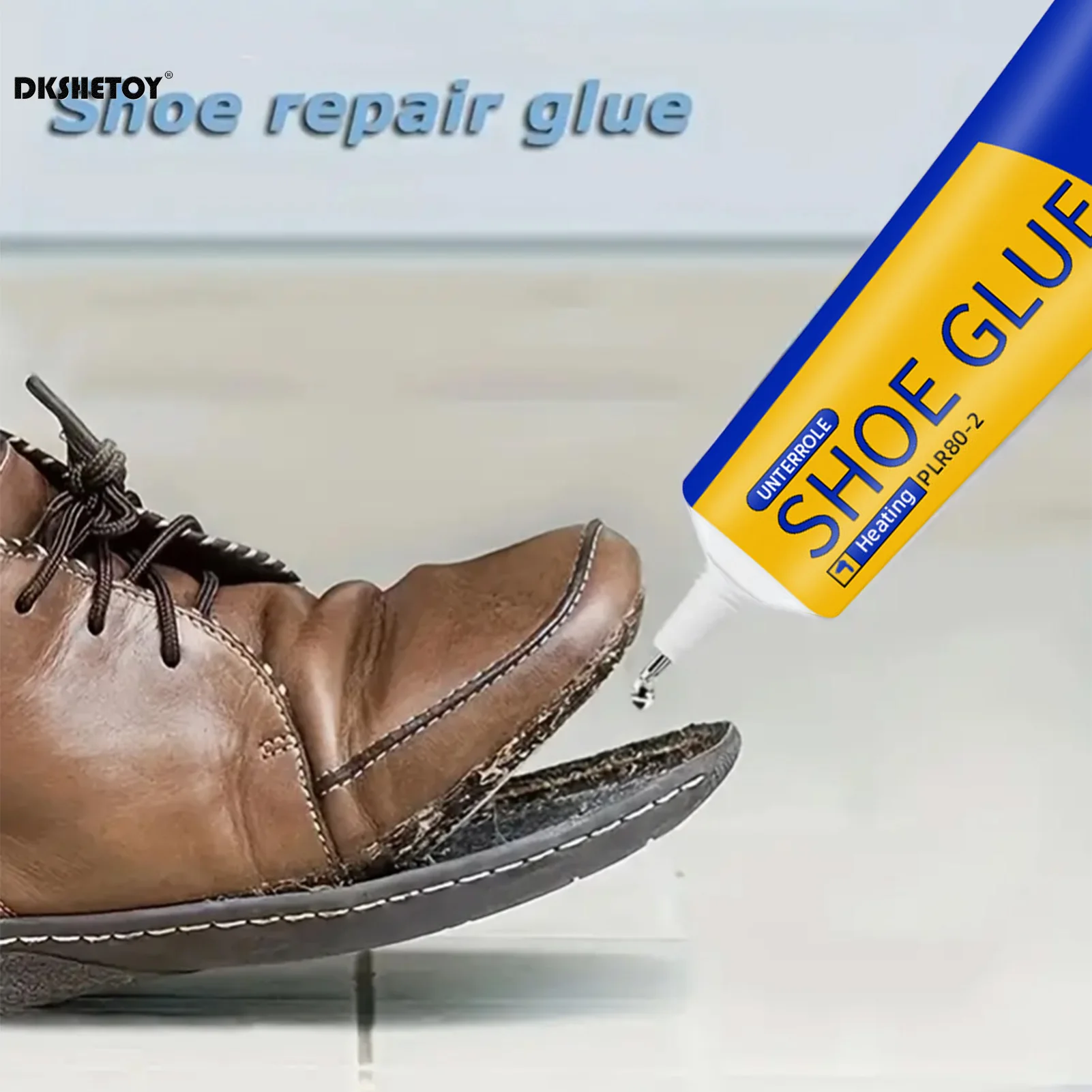 Pegamento para zapatos súper fuerte de 60ml, adhesivo de reparación DIY, selladores de zapatos universales impermeables para zapatillas, botas, cuero, pegamento de reparación rápida