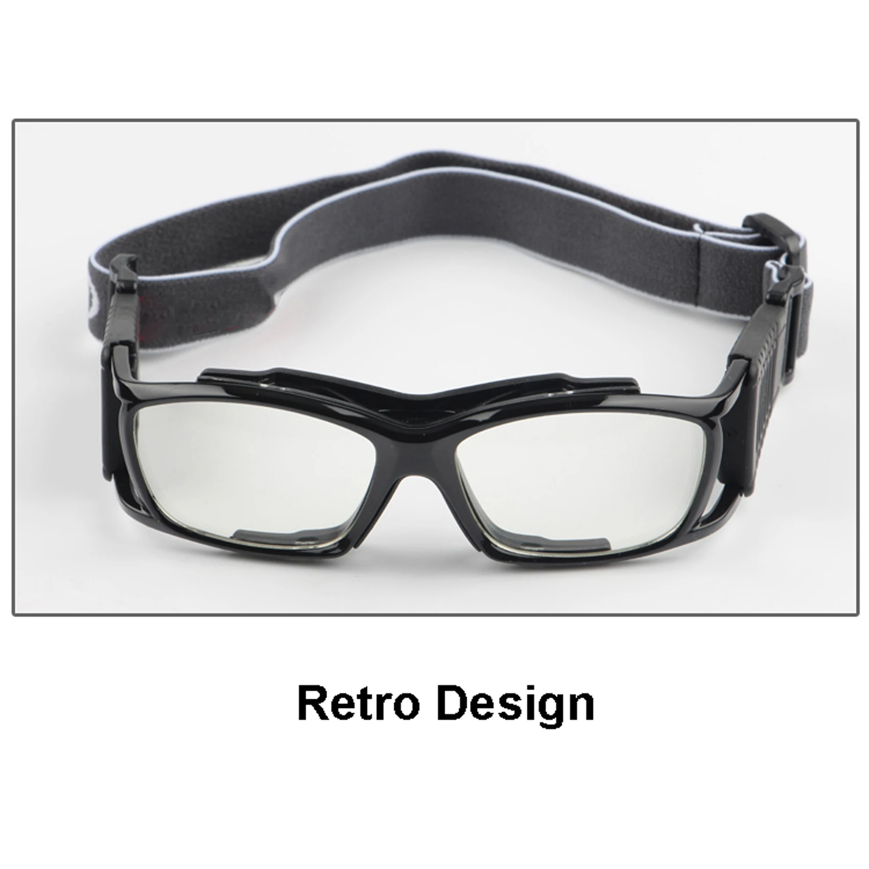 Vintage Kids Basketball Glasses Slimfit Children Volleyball Football Lens Exchangeable Protective Sports Safety
