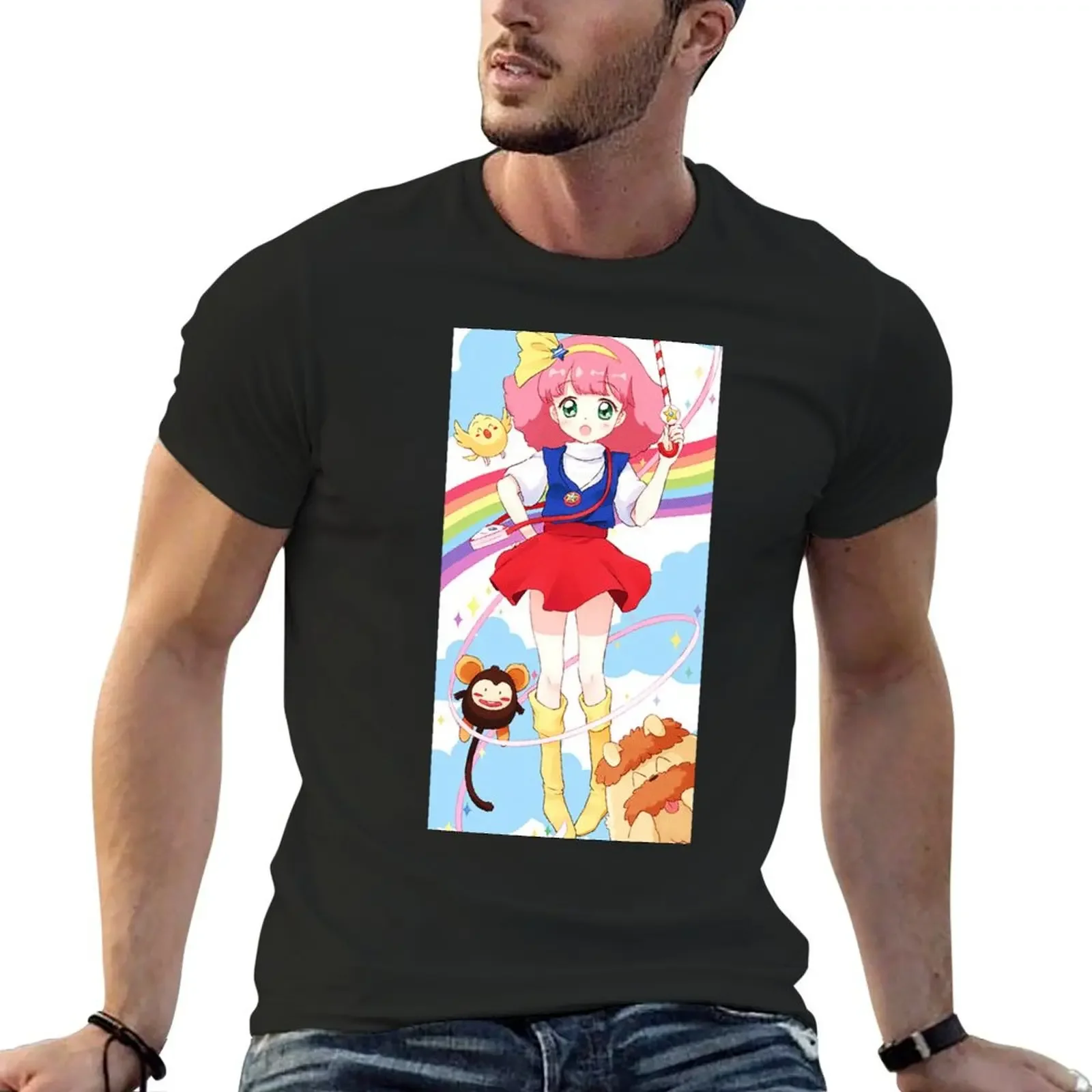 Magical Princess Gigi T-Shirt Aesthetic clothing sweat t shirts for men cotton