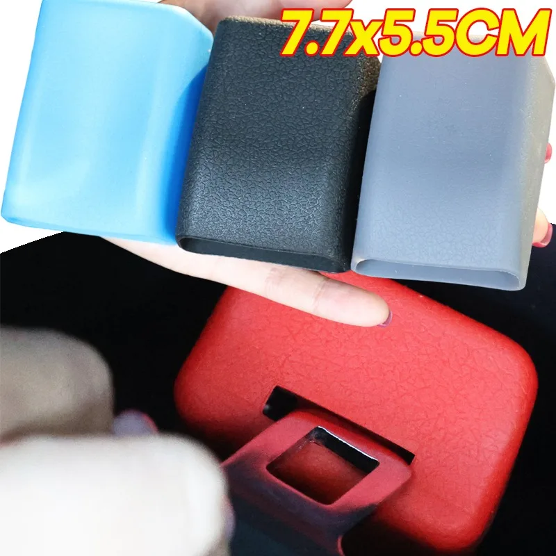 Universal Auto Sitz Gürtel Basis Abdeckung Auto Sitz Gürtel Buchse Schutz Dekorative Staubdicht Silikon Auto Verwenden Zubehör