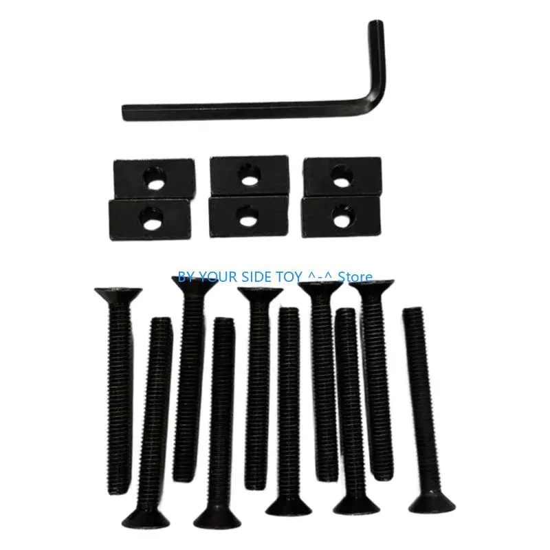 Rod/Nut/Screws Metal Construction Reinforcement Rod Baby Chair Accessories U6XE