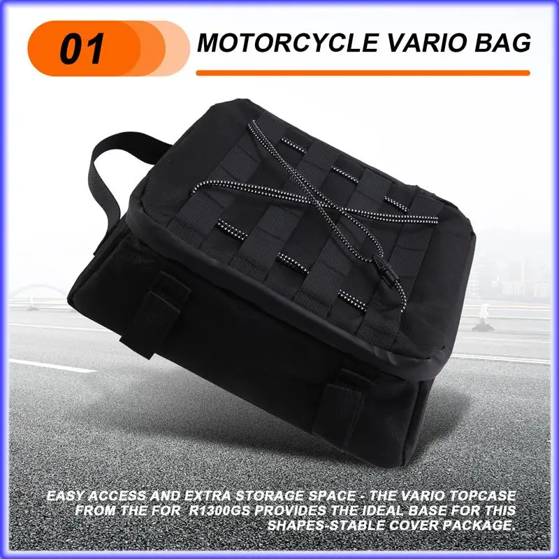 

A82E-Motorcycle Vario Bag Top Box Panniers Bag Case Top Case Cover Bag For BMW R1300GS R 1300GS R 1300 GS 2023- Accessories