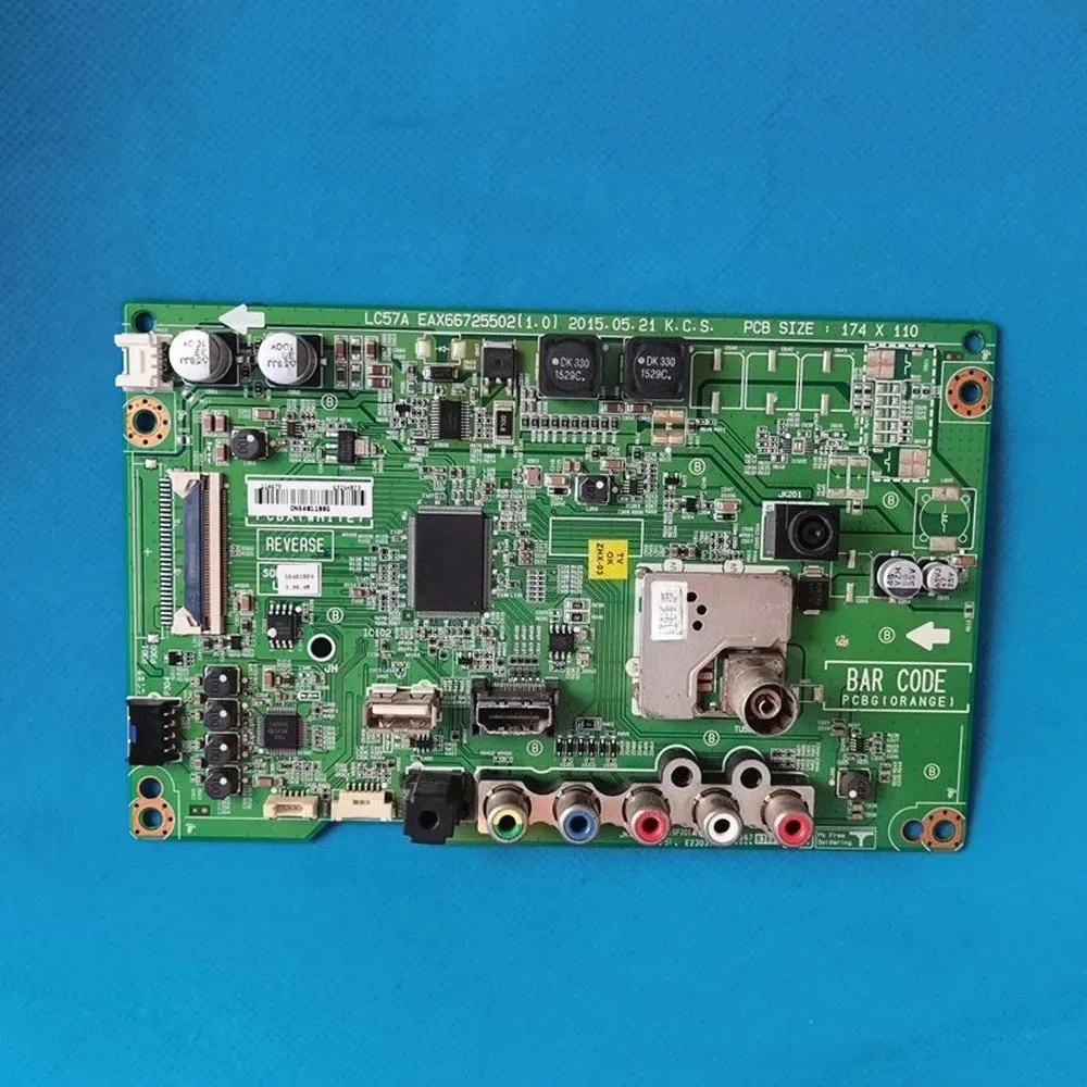 Main Board LC57A EAX66725502 (1.0) Motherboard For LG 43LX300C-CA 43LF5100-CA 49LF5100-CA 49LX300C-CA Screen HC430DUN NC490DUE