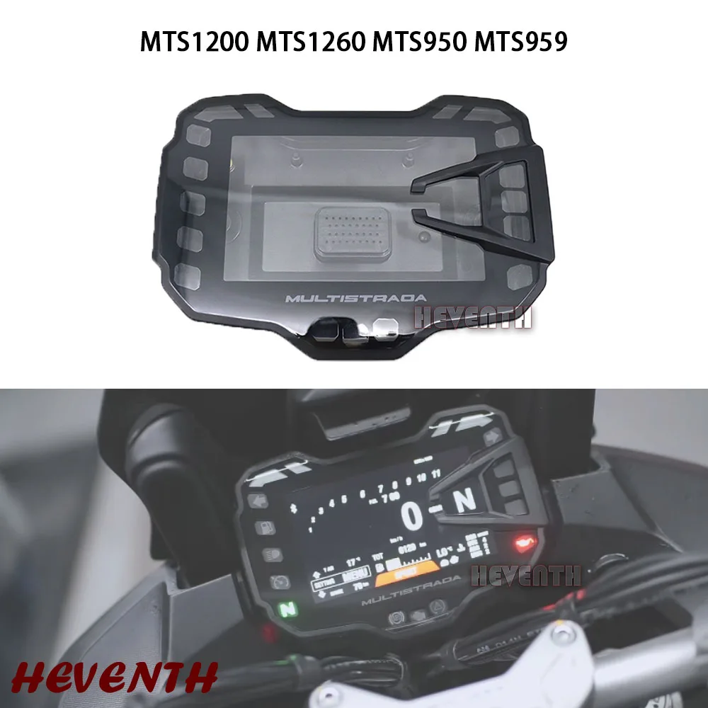 

For Ducati MTS1200 MTS1260 MTS950 MTS959 Speedometer Instrument Case Gauge Multistrada1200 Odometer Tachometer Housing Cover