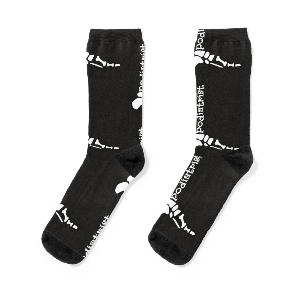 

Podiatrist Gift - Cool Foot Doctor - Skeleton Feet Socks cartoon Lots Novelties Socks Woman Men's