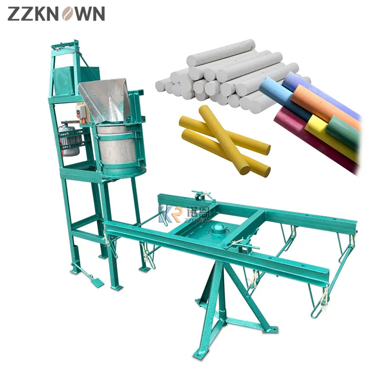 Electric Automatic School Dustless Chalk Making Machine Blackboard Chalk Piece Moulding Drying Machines Production Equipment