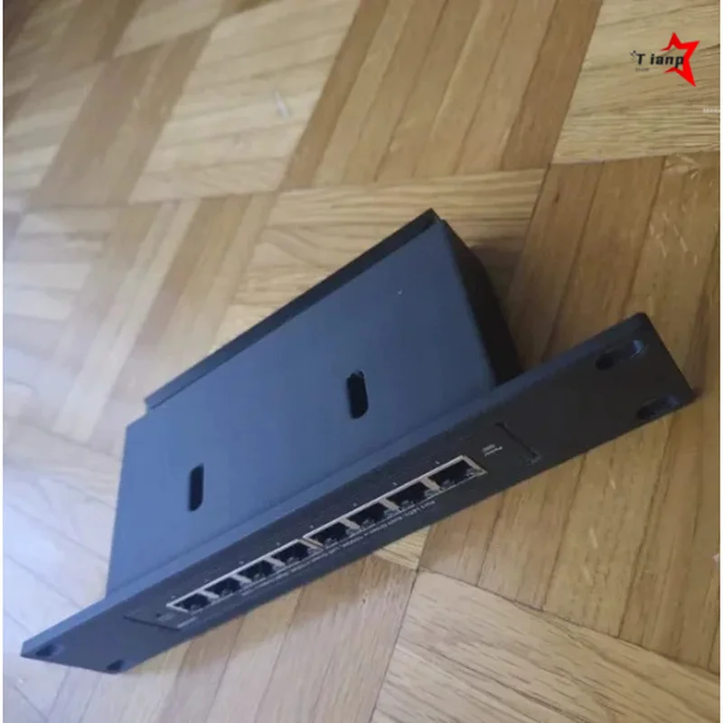 High Quality Minimalist Cabinet Support Frame For Netgear GS308E/GS308EP/GS108 Durable Adjustable Network Rack Stand
