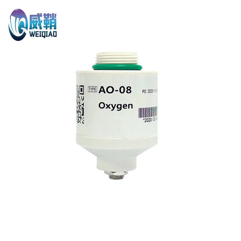 

AO-08 oxygen sensor replaces the MOX2 oxygen battery oxygen concentration module probe
