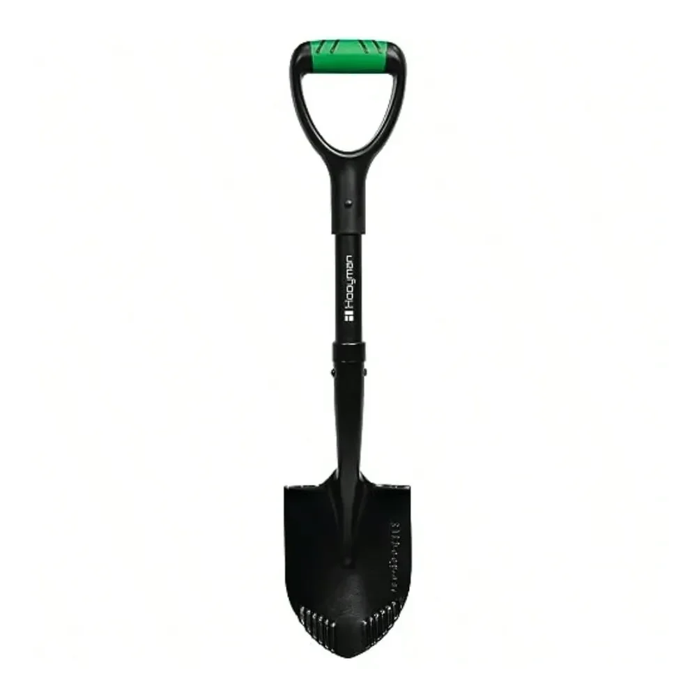 

Digging Shovel With Heavy Duty Carbon Steel Construction Ergonomic No HGrip Handles D Handle And Serrated Blades For Gardening