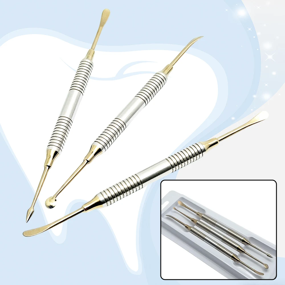 Titanium Periosteal Elevator for Dental Implant Oral Surgery Bone Grafting and Soft Tissue Retraction Sterilizable Instrument
