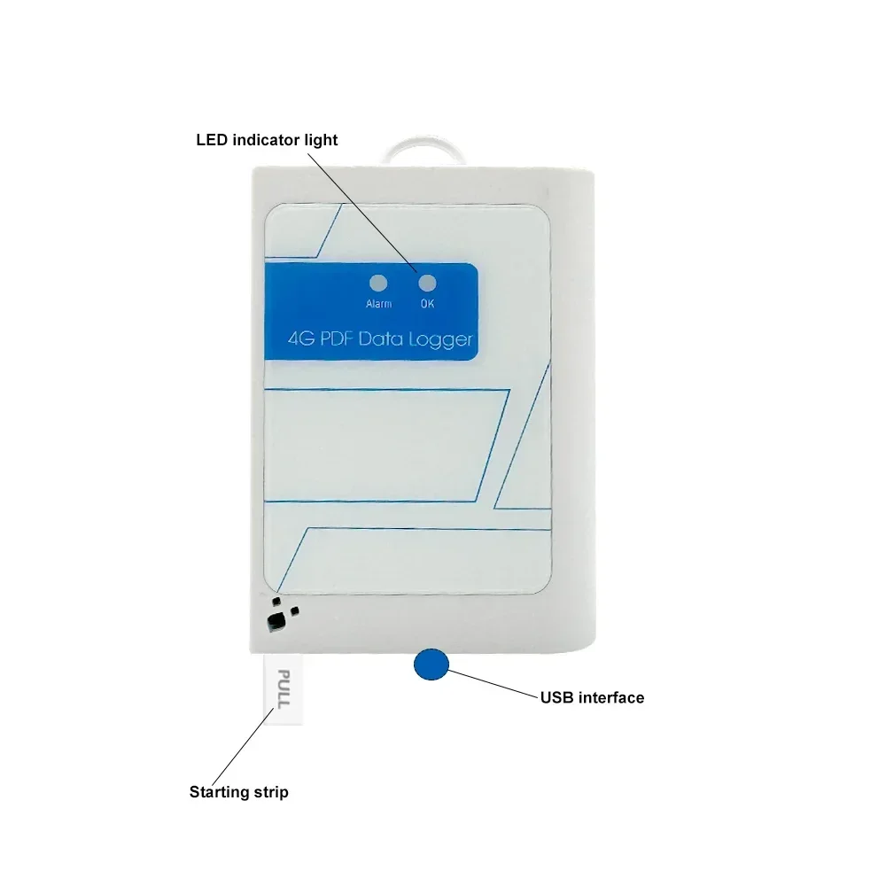 

NEW GSP/GMP 4G Real Time Single-Use Temperature and Humidity Recorder