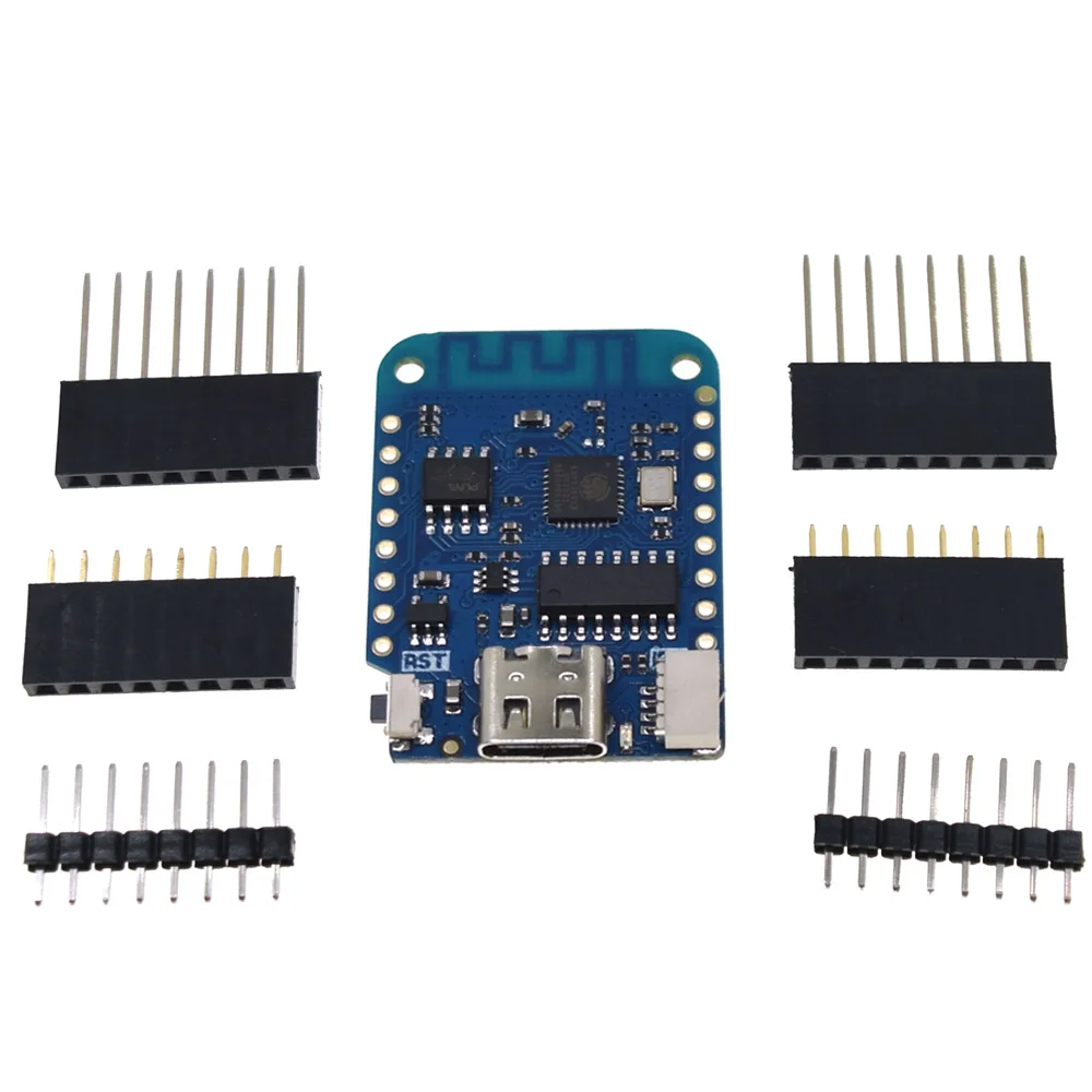 WEMOS D1 Mini V4.0.0 TYPE-C USB Port 11 Digital Input/Output Pins 3.2V Max Input Development Board Module