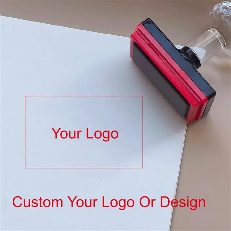 شعار شخصي ختم التحبير الذاتي مخصص الحبر الحساس للضوء ختم صورتك التصميم #6