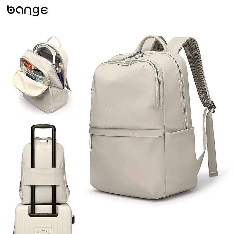 

BANGE Large Capacity Backpack - Durable, Multi-Compartment, Fashionable Computer Bag for Travel, Business, and School