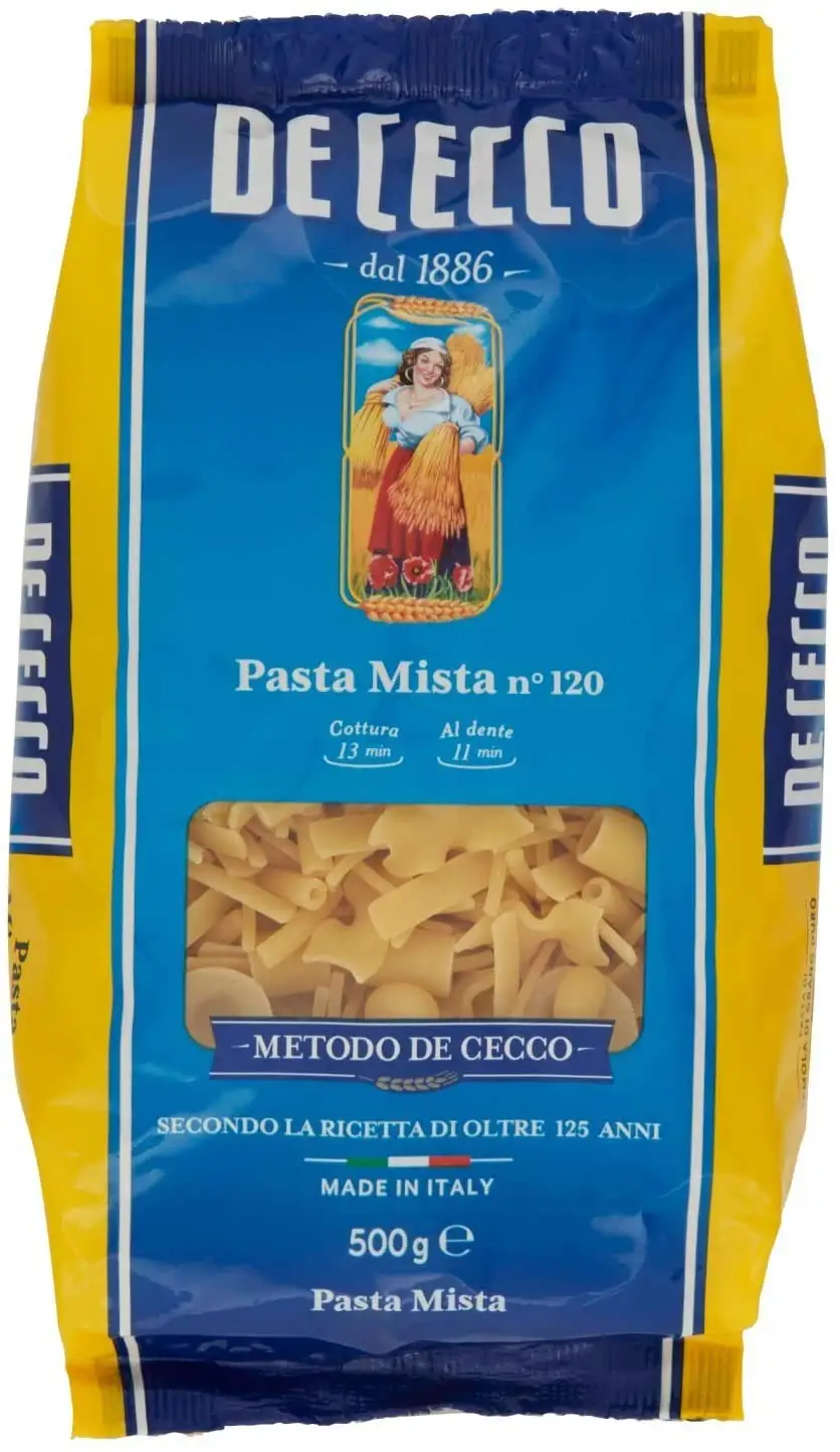 Van Cecco 20X Gemengde Pasta nr. 120. Italiaanse Misti Pasta 500G