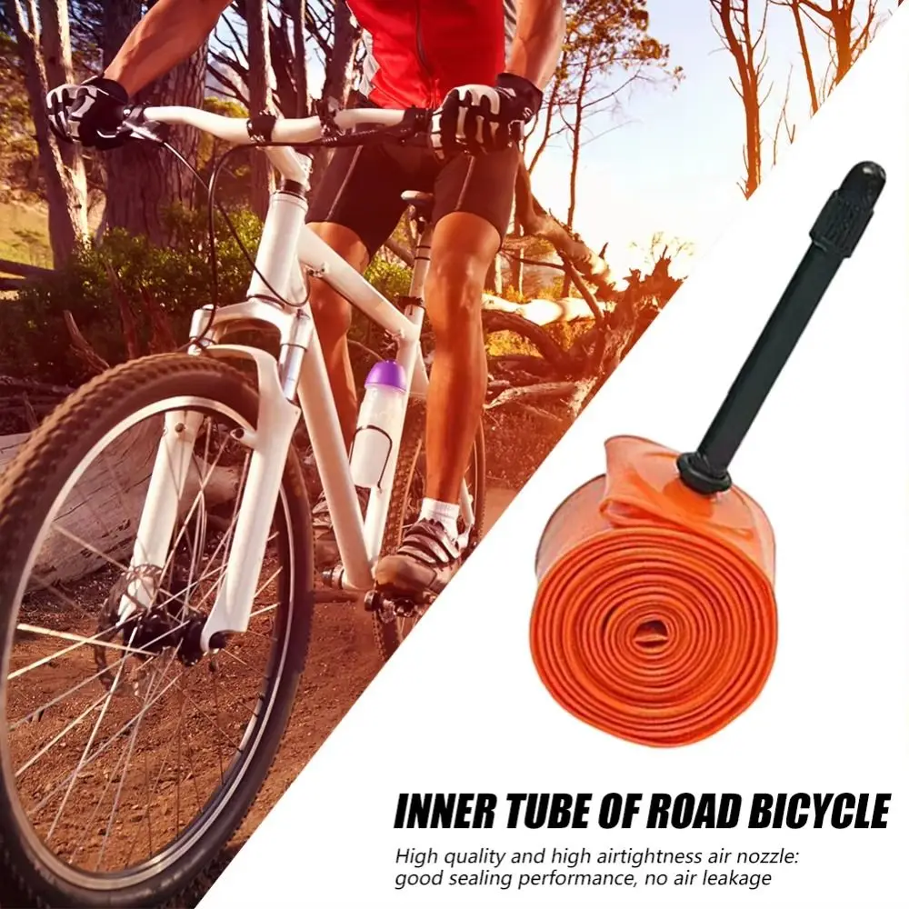 TPU Ultra Light Inner Tube French Valve Ultralight Bicycle Inner Tube Anti-ageing 45/65/85mm Bike TPU Inner Tube
