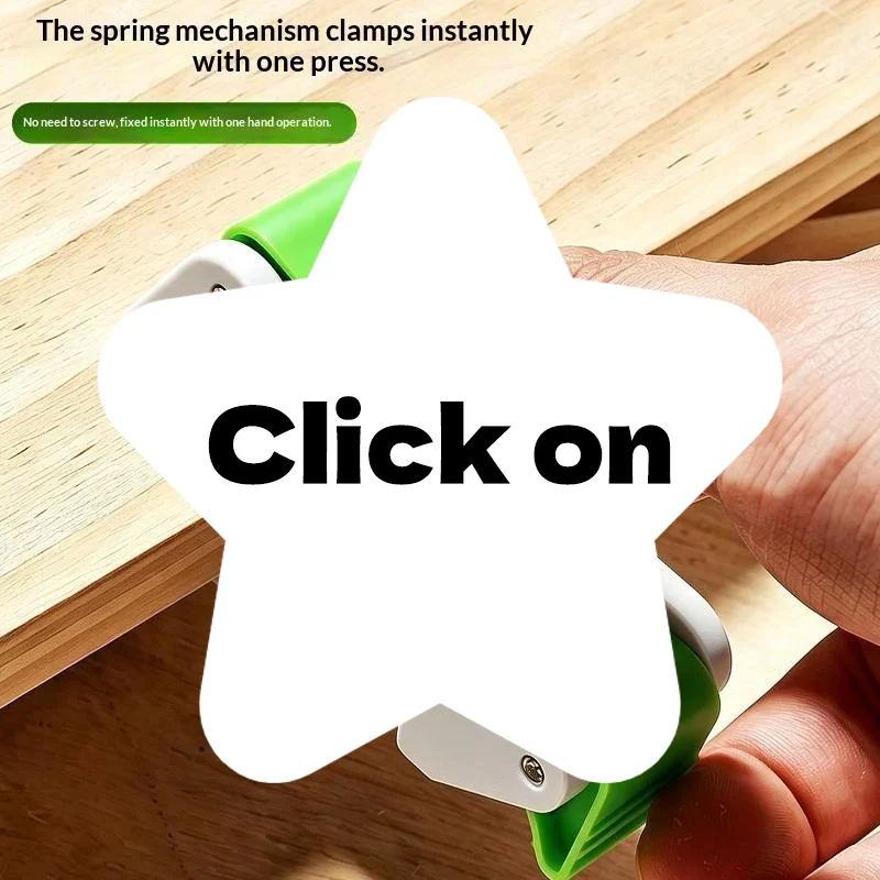 1/2Pcs Cabinet Filler Marker Quick Clamp Woodworking Carpentry Fixing Tool For Wardrobe Kitchen Cabinet Side Installation