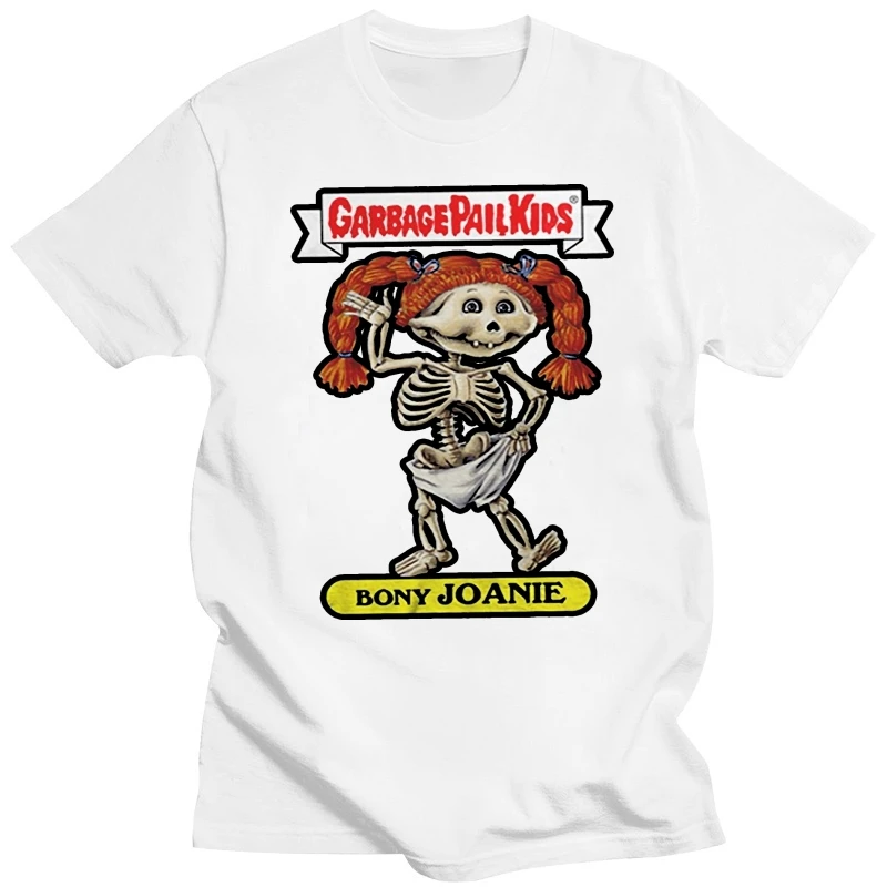 Garbage Pail Kids T Shirt Bony Joanie Official Mens Black Men T-shirts Summer Style Fashion Swag Men T Shirts