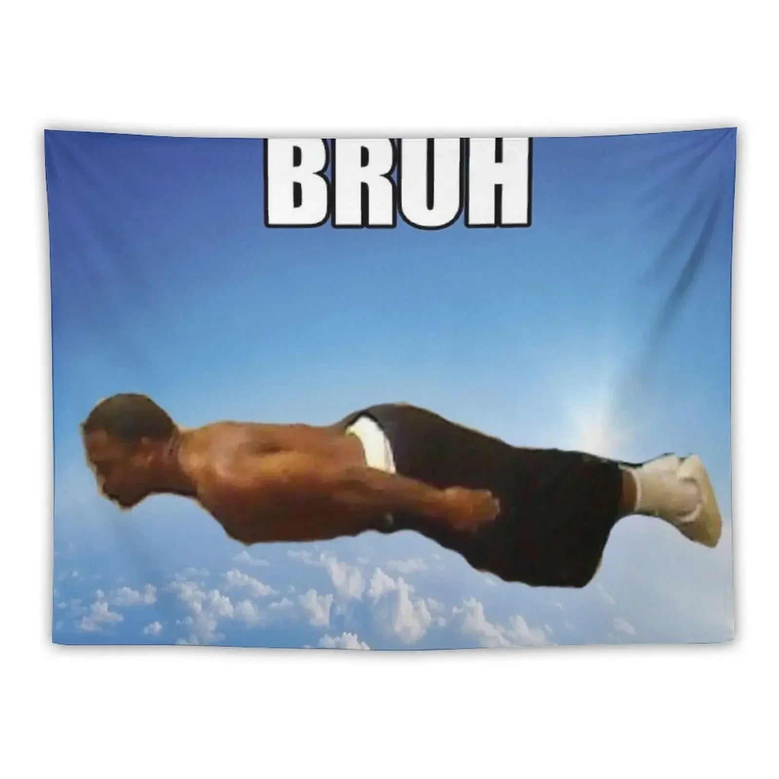 Bruh guy Tapestry On The Wall Room Decor Aesthetic Bathroom Decor Wall Decoration Tapestry