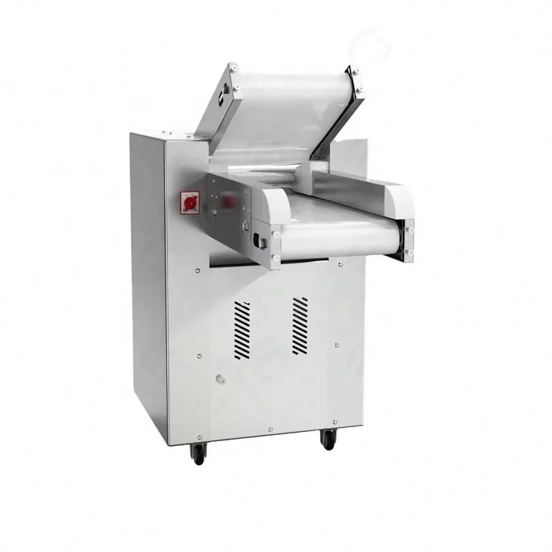 350 Silent High‑Speed Commercial Dough Sheeter, Automatic Circulation Stainless‑Steel Dough Pressing Machine