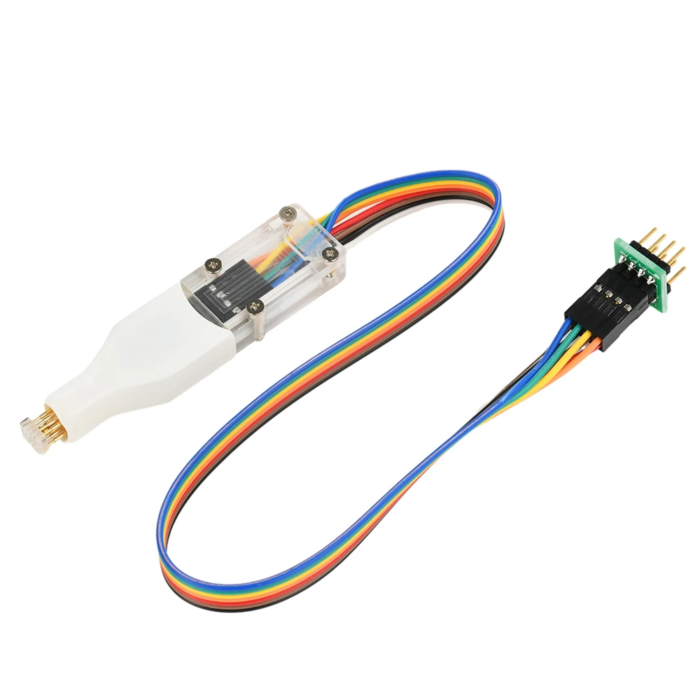 SOP8/WSON8/QDFN8 Programator do układów scalonych, zapis, odczyt, sondy, igły sprężynowe, pamięć flash, EEPROM, kabel do programowania układów scalonych — zdjęcie produktu 6
