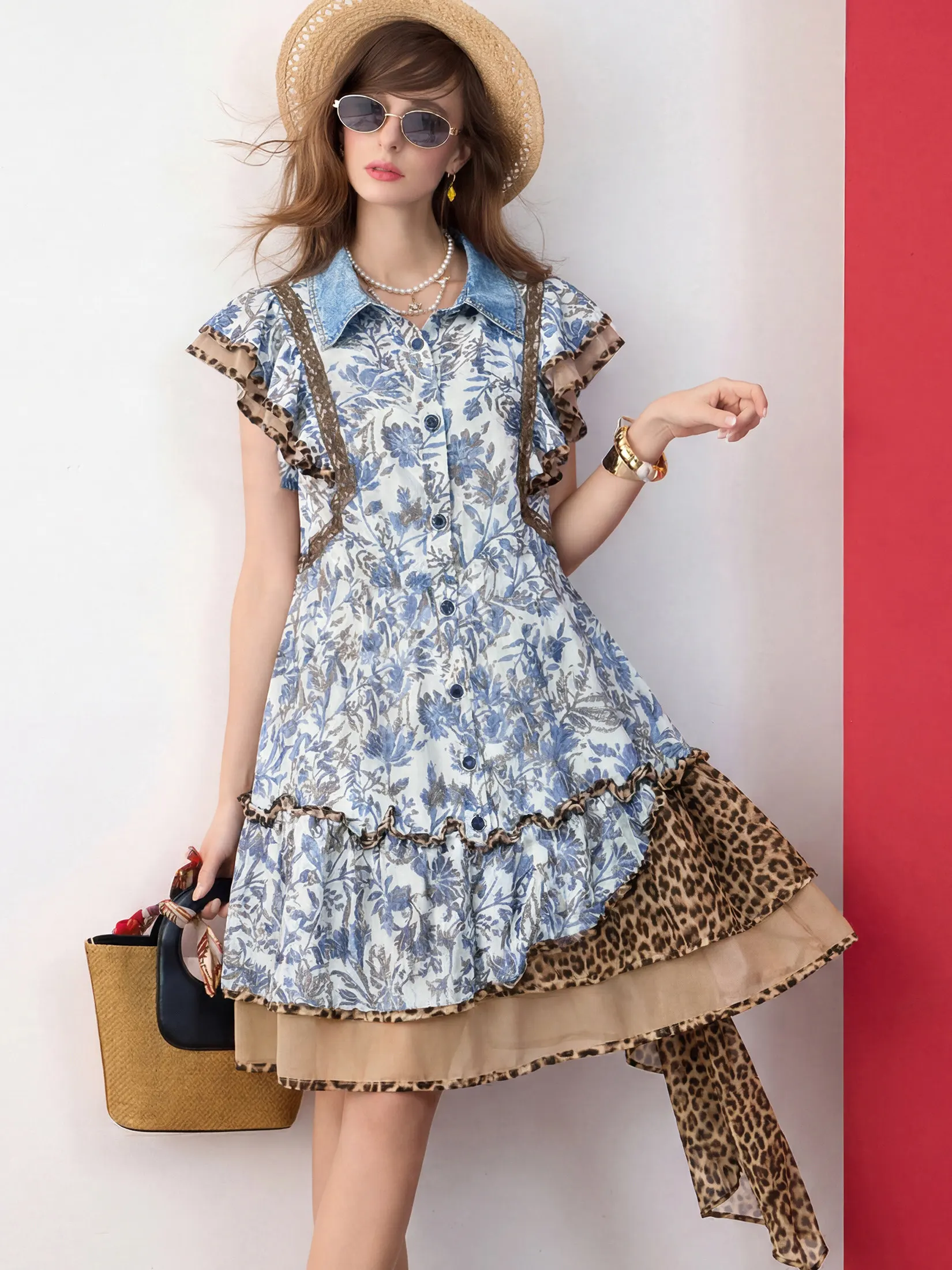 shein midi summer dresses Floral Dresses Shein Black Midi Dress SHEIN VCAY Summer Vacation Ditsy  Floral Split Spaghetti Strap Dress